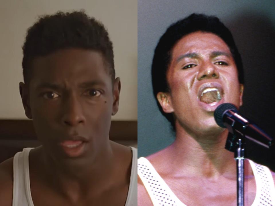 Jamal Henderson in "South Central Love" and Jermaine Jackson.