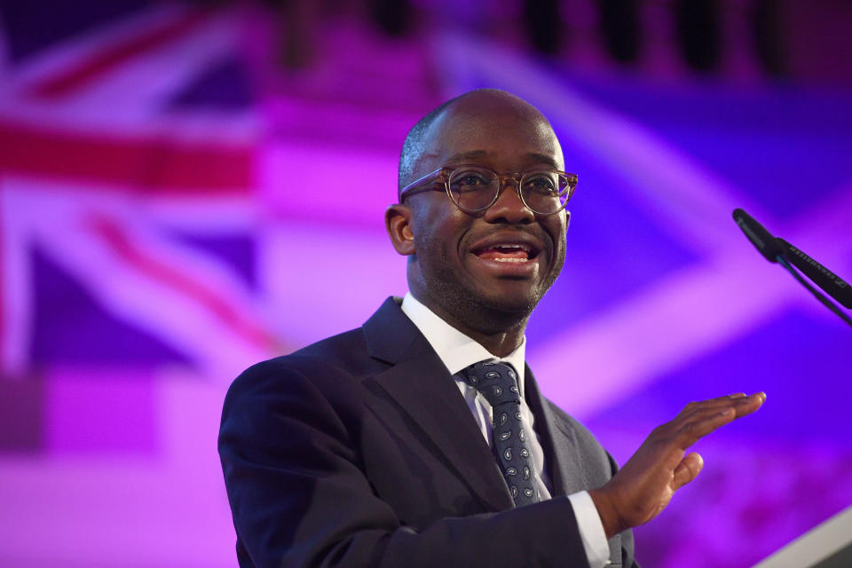 File photo dated 09/04/19 of Conservative former minister Sam Gyimah who has become the 13th MP to throw their hat into the race to replace Theresa May as party leader.