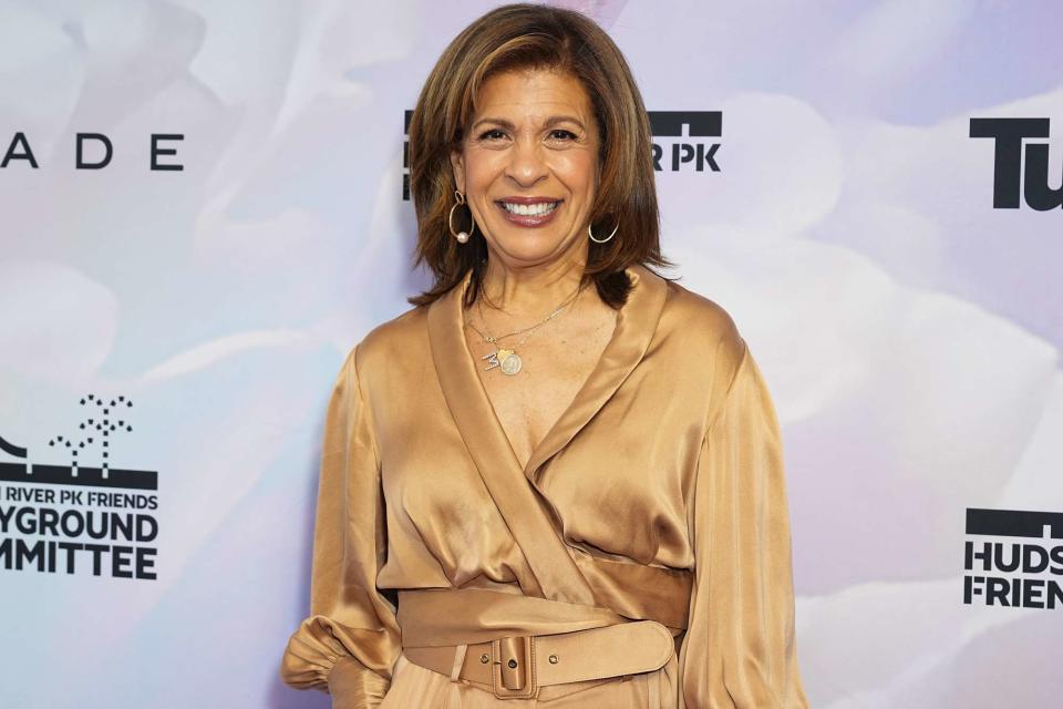 <p>John Nacion/Getty</p> Hoda Kotb attends Hudson River Park Friends 8th Annual Playground Committee Luncheon on March 08, 2024 in New York City. 