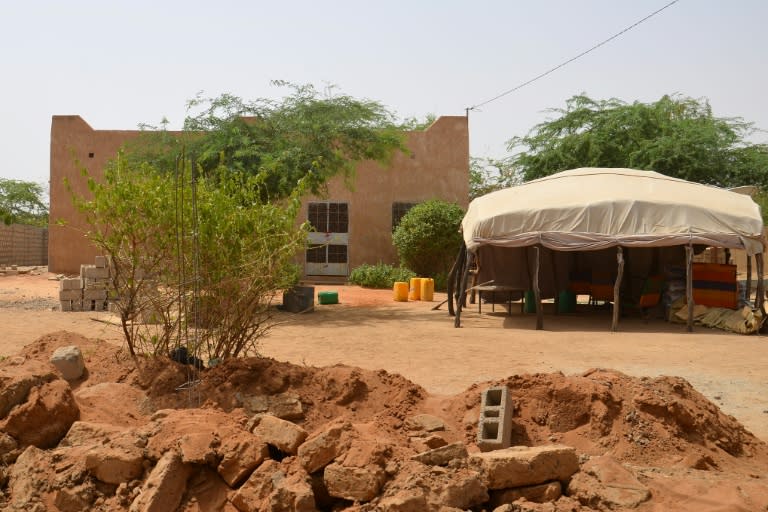 The home in Abalak, Niger, of US aid worker Jeffery Woodke who was kidnapped by likely jihadists from the Movement for Oneness and Jihad in West Africa