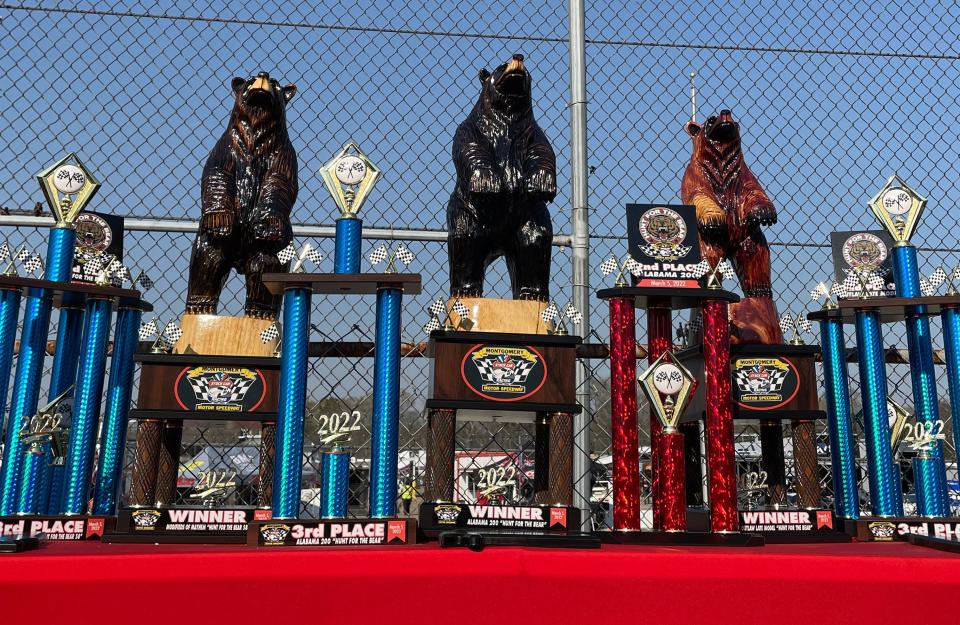 The 59th annual Alabama 200 Hunt for the Bear race is Saturday at Montgomery Motor Speedway.