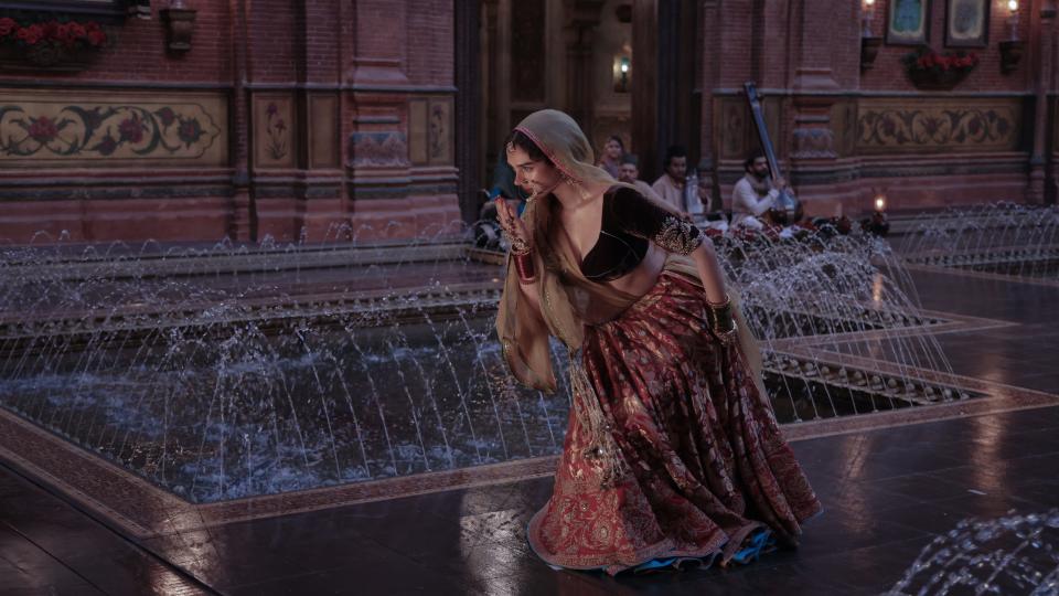 Aditi Rao Hydari as Bibbo in Netflix's "Heeramandi: The Diamond Bazaar".