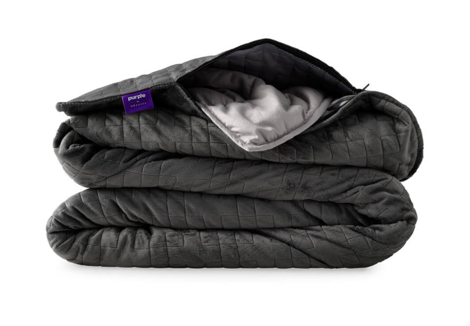 Purple and Gravity Luxury weighted blanket, best weight blankets