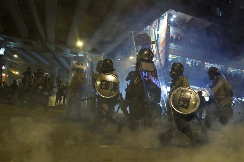 The 22nd weekend of protests in Hong Kong