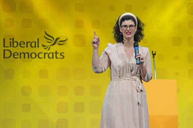 Layla Moran at Liberal Democrat conference 2023