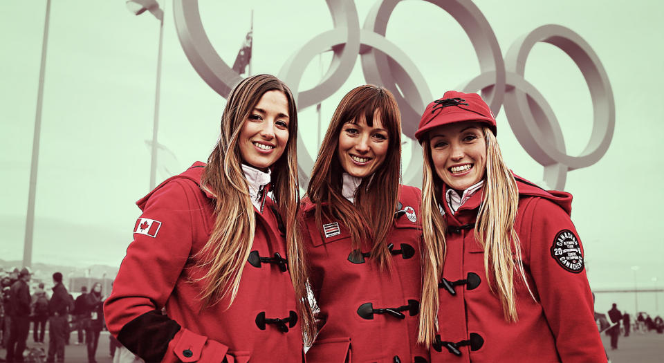 The Dufour-Lapointe sisters find strength in numbers. (Getty Images)