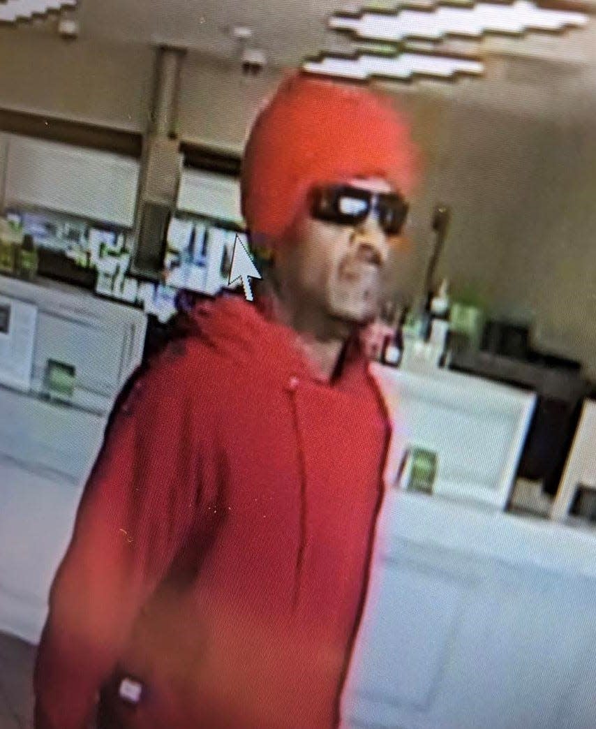 Footage from the Wrens Regions Bank robbery on Feb. 1.