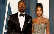 Ein Grund, warum sich Schauspieler Michael B. Jordan ("Creed") und Model Lori Harvey nach eineinhalb Jahren Beziehung trennten, wurde nicht bekannt. Im Gegenteil: Beide seien "untröstlich", sagte eine Quelle dem "People"-Magazin: "Sie lieben sich immer noch." (Bild: Frazer Harrison/Getty Images)