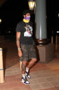 Anthony Davis #3 of the Los Angeles Lakers arrives at the hotel as part of the NBA Restart 2020 on July 9, 2020 in Orlando, Florida. (Photo by Joe Murphy/NBAE via Getty Images)