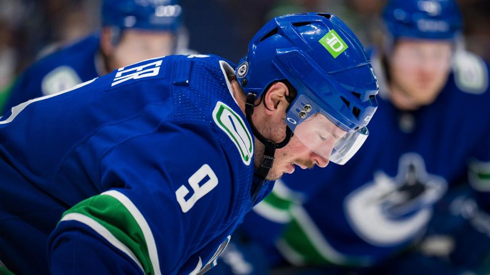 JT Miller has been at the heart of the Vancouver Canucks'  After a slow start, leading the team in scoring last season.  (Reuters)