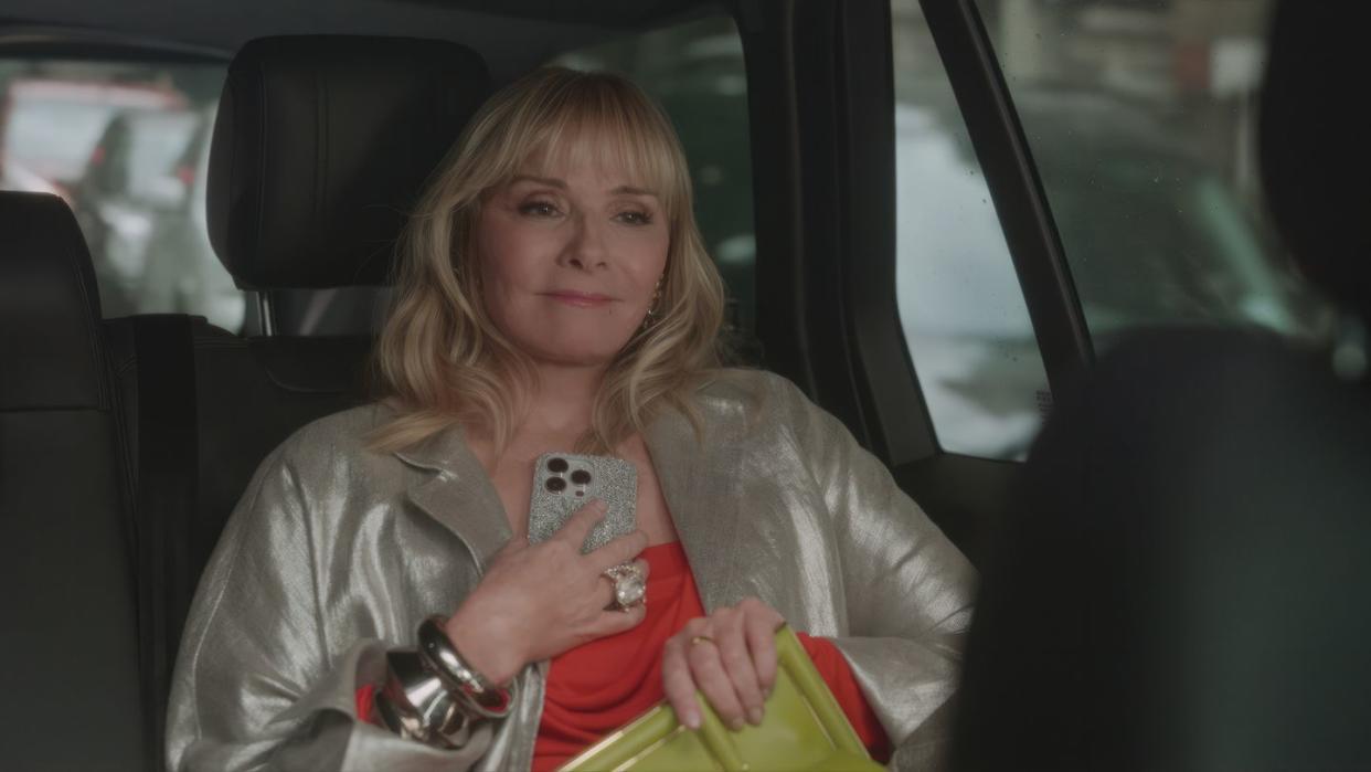 kim cattrall and just like that