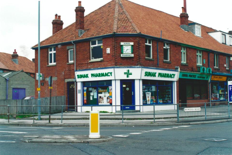 Rishi Sunak's family pharmacy