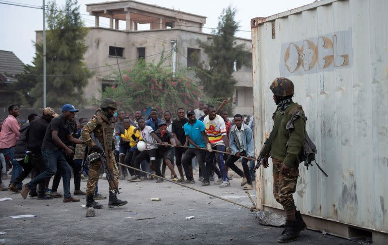 Protesters ransack UN peacekeepers' offices in eastern DR Congo