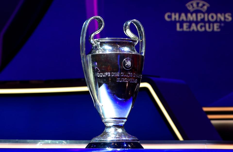 The Uefa Champions League is back  (EPA)