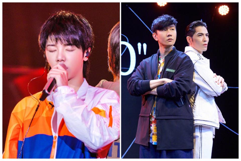 華晨宇、蕭敬騰。（圖／翻攝微博）