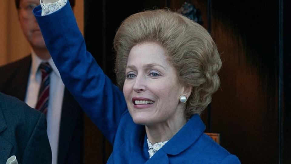 <div class="paragraphs"><p>Gillian Anderson as Margaret Thatcher in The Crown.</p></div>