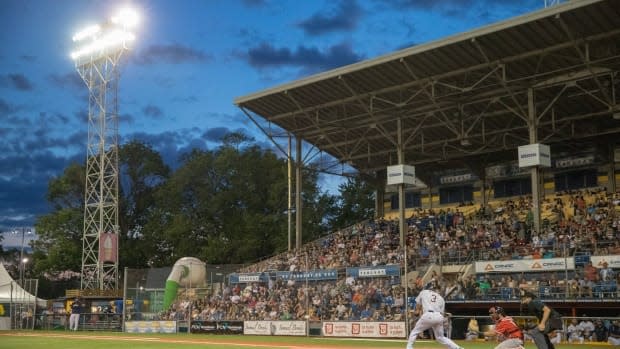 For the second straight year, the Quebec Capitales won't be playing baseball in Quebec City due to the pandemic. (Guillaume Croteau-Langevin/Radio-Canada - image credit)