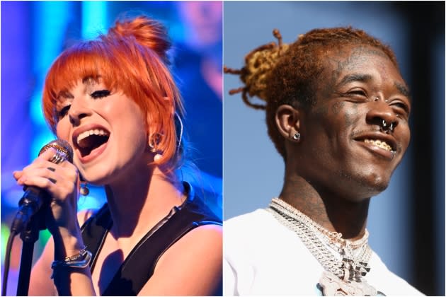 Hayley-Williams-Lil-Uzi-Vert - Credit: Todd Owyoung/NBC via Getty Images; Rich Fury/Getty Images for iHeartMedia