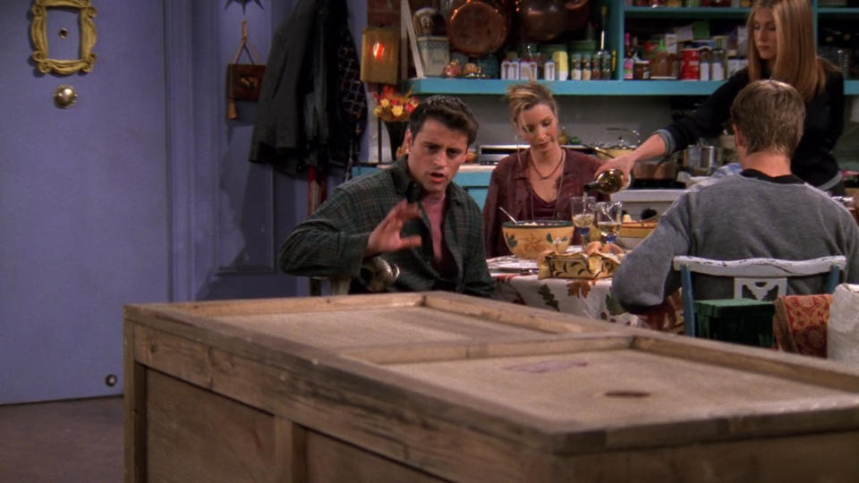 16. The One With Chandler In A Box (Season 4, episode 8)