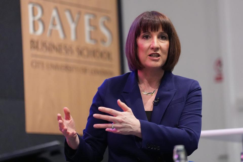 Shadow chancellor Rachel Reeves said the Tories cannot claim their plan to grow the economy is working (PA Wire)