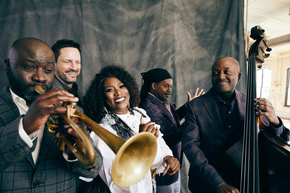 Ranky Tanky plays Oct. 5, 2023 in Opperman Music Hall for FSU's Opening Nights festival. The award-winning outfit from Charleston, S.C. performs a vibrant take on Gullah roots music.