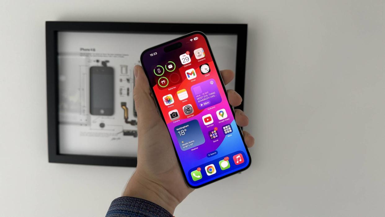  Best phone deals — iPhone 15 Plus in hand. 