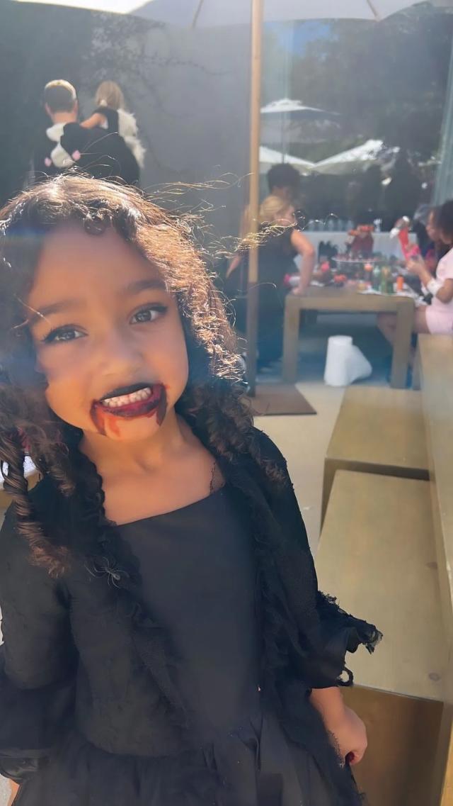 Kourtney Kardashian Dresses as Chucky's Bride for Halloween