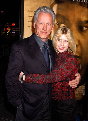 James Woods and Dawn Denoon at the LA premiere for New Line's John Q