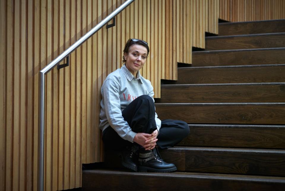 Amanda Abbington, photographed for The Standard (Matt Writtle)