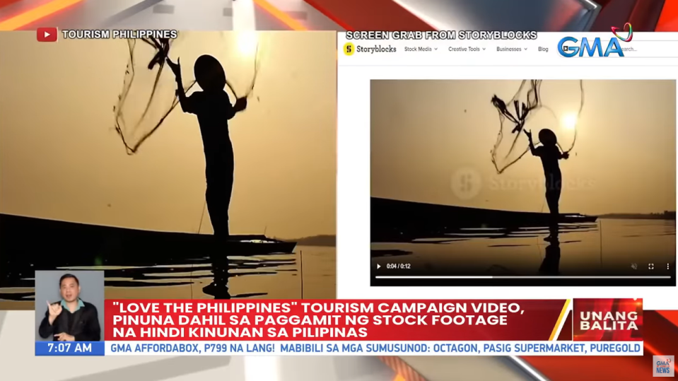 菲律賓官方宣傳觀光影片被網友發現使用他國景色畫面。翻攝YouTube