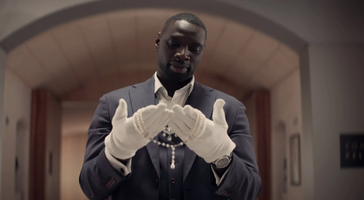 Omar Sy, ici dans la saison 1 de « Lupin » sur Netflix.