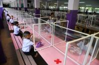 Schools in Thailand reopen amid the spread of the coronavirus disease (COVID-19)