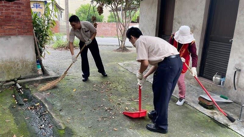 替代役役男。（資料照／行政院提供)