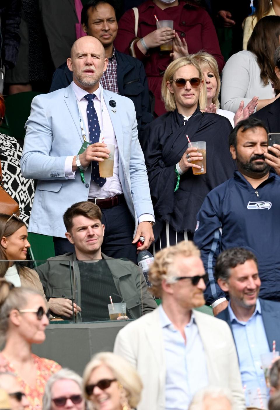 Mike Tindall and Zara Tindall