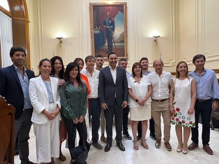 Gustavo Valdés recibió a Bullrich en Corrientes