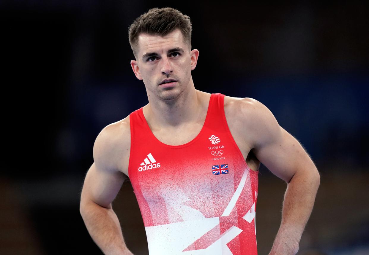 Max Whitlock safely negotiated pommel qualifying in Tokyo (Mike Egerton/PA) (PA Wire)