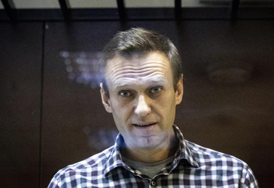 Navalny's team say they do not know where he is currently located. (AP)