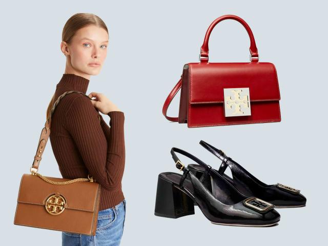 Tory Burch, Bags, Nwt Tory Burch Robinson Colorblock Doublestrap Convertible  Shoulder Bag