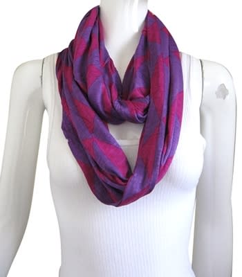 Ultra-soft infinity scarves