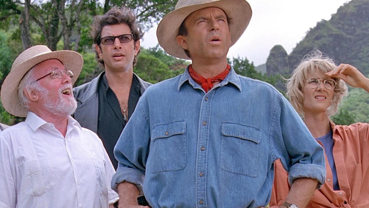  Jurassic Park cast in Hawaii. 