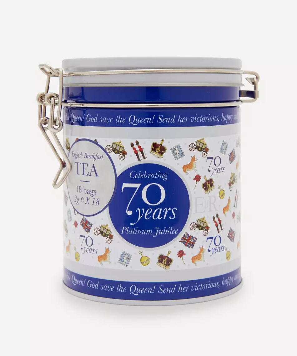 The Queen's Platinum Jubilee Tin of Tea