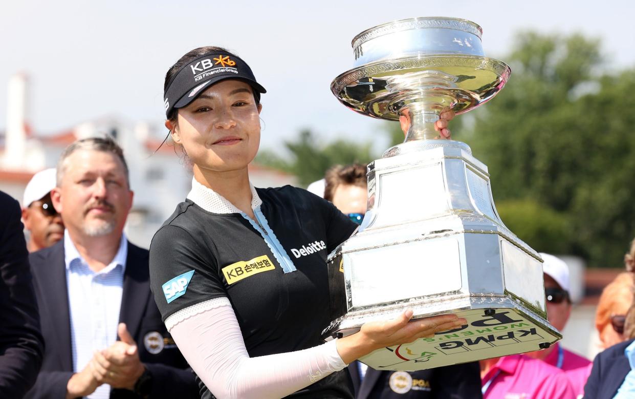 Chun In-gee wins Women's PGA Championship as Lexi Thompson misses out - GETTY IMAGES