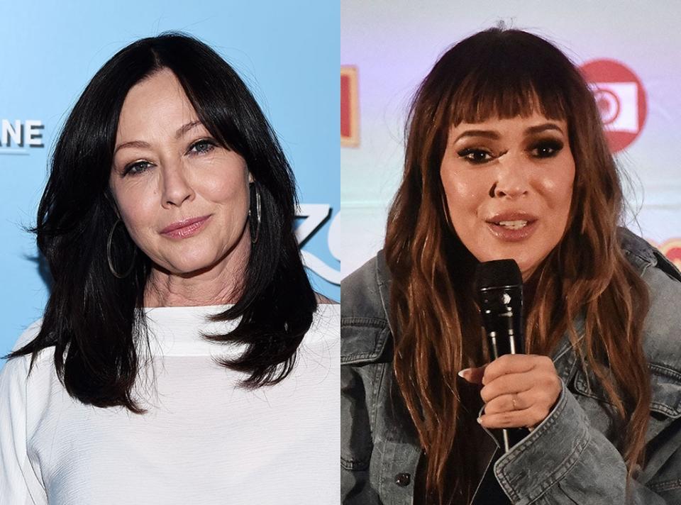 <p>Following years of rumors of a feud between the two, on a December 2023 episode of her podcast <em>Let's Be Clear</em>, Shannen's former <em>Charmed </em>costar <strong>Holly Marie Combs</strong> alleged that Alyssa had once made an ultimatum to a show producer to choose between herself and Shannen, which ultimately led to the latter leaving the show in 2001.</p> <p>In February 2024, Alyssa said on Instagram, "I did not have the power to get anyone fired" and that "this was so long ago that any retelling of these stories from anyone is just revisionist history."</p> <p>A day later, <a href="https://www.eonline.com/news/1394488/shannen-doherty-responds-after-alyssa-milano-denies-getting-her-fired-from-charmed" rel="nofollow noopener" target="_blank" data-ylk="slk:Shannen said at a panel event at MegaCon Orlando;elm:context_link;itc:0;sec:content-canvas" class="link ">Shannen said at a panel event at MegaCon Orlando</a>, "There is no revisionist history happening in the truth that I know we told."</p>