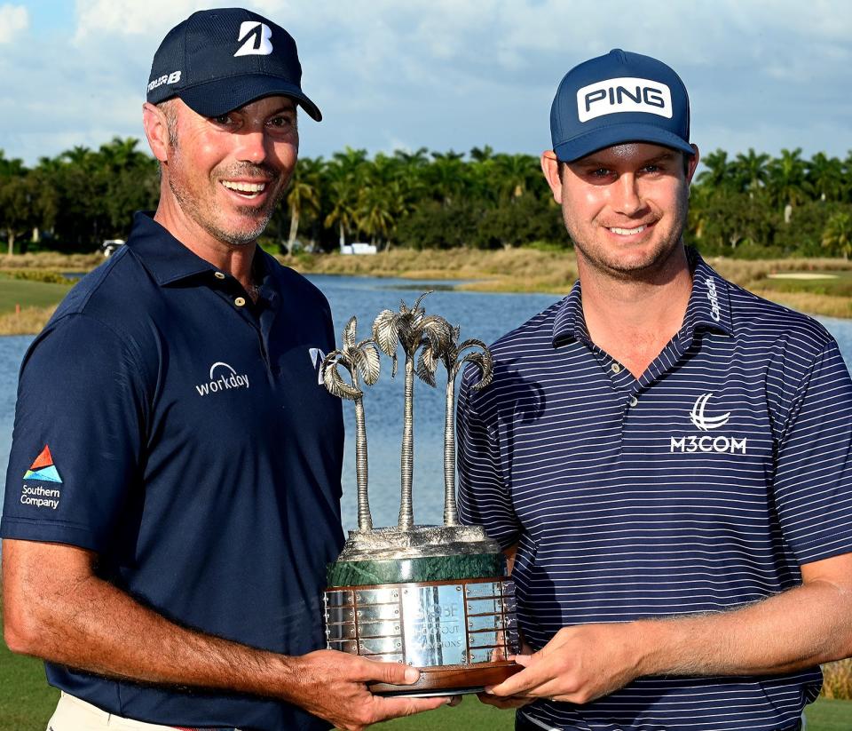 Matt Kuchar and Harris English, three-time winners of the QBE Shootout, will team up for the eighth time at this year's tournament.