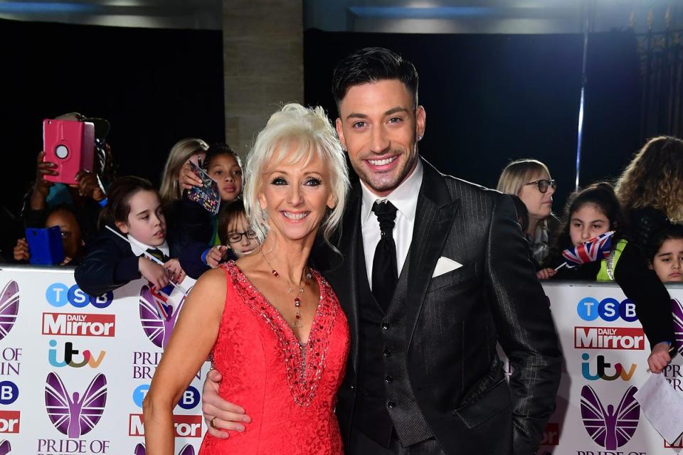 One of Giovanni Pernice’s former dance partners on Strictly, Debbie McGee, has said she is ‘heartbroken’ for him after he was left out of the new line-up (PA Archive)