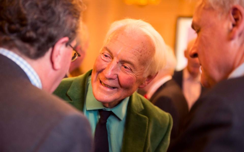 Roland Gribben at his Daily Telegraph leaving do - Paul Grover 