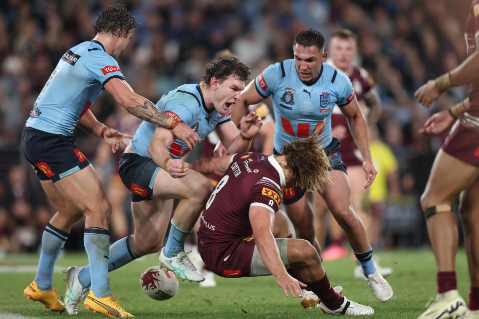 Liam Martin in State of Origin I.