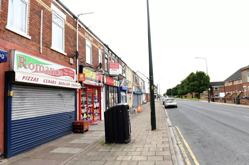 Corporation Road during the Corporation Bridge closure