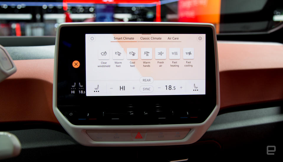 Volkswagen ID.3 infotainment system