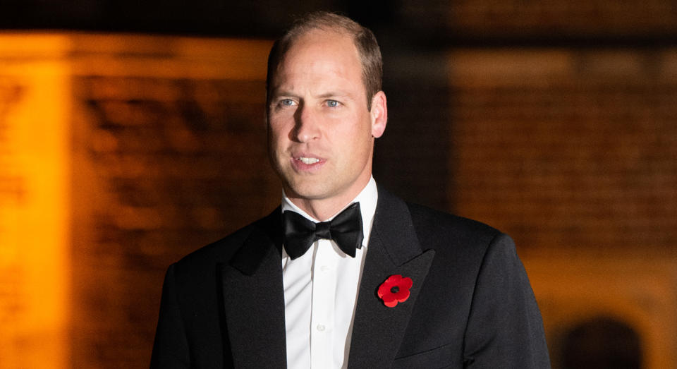 William, Prince of Wales, attended the Tusk Conservation Awards at Hampton Court Palace on Tuesday. (Getty Images)